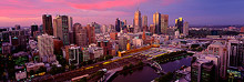 Melbourne City Sunset
